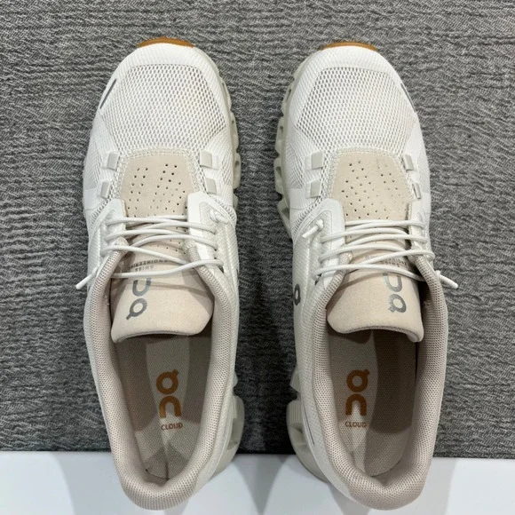 On Running Cloud 6 Sneakers Athletic Women 6.5 Pearl White Lightweight Comfort - Picture 8 of 9